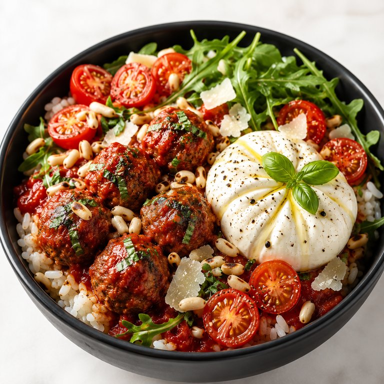 Dolce Vita Poké — poke bowl signature inspiré de Italie